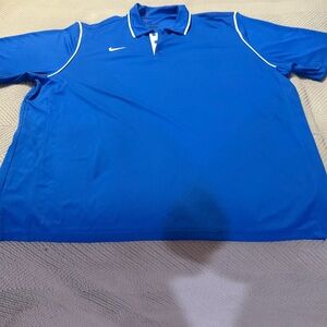 Nike Men's Blue Dri Fit XX-Large  Golf shirt Pre-owned